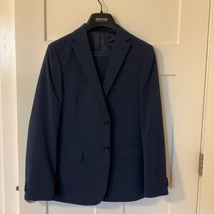 Reaction by Kenneth Cole Boys youth blue 2 piece suit size 16 + FREE shirt